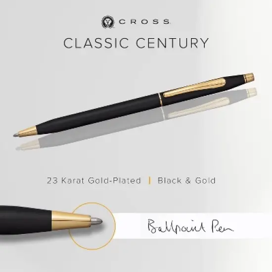 Cross Classic Century&reg; Black Lacquer Ballpoint Pen image {1}