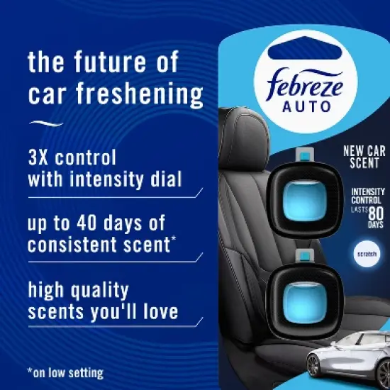 2ct Febreze Auto New Car image {2}