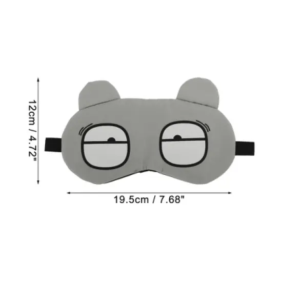 Unique Bargains Soft Cartoon Funny Eyes Sleep Mask 1 Pc image {3}