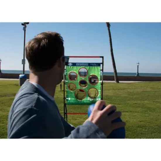 Sport Squad 2-in-1 Indoor/Outdoor Football and Disc Toss EndZone Challenge image {1}