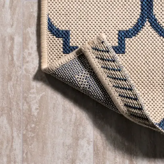 Arabesque Ogee Trellis Indoor/Outdoor  Area Rug  - JONATHAN Y image {6}