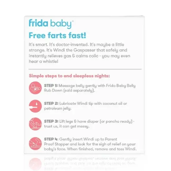 Frida Baby Windi the Gaspasser and Colic Reliever for Babies - 10pc image {6}