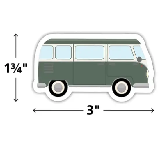 Teacher Created Resources&reg; Moving Mountains Road Trip Camper Vans Mini Accents, 36 Per Pack, 6 Packs image {2}