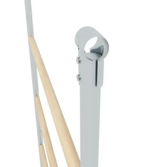 Resenkos Chicken Roost for Coop, Jungle Gym Roosting Bar, 55" x 33.75" Silver image {8}