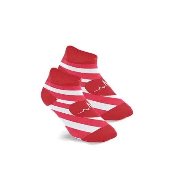 Copper Zone Medical Prints Nurse Inspired Ankle-Length Compression Socks - 6 Pair Pack image {10}