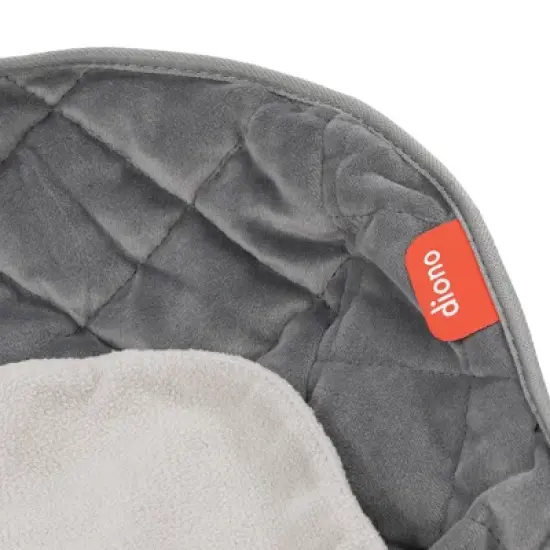 Diono Ultra Dry Seat Deluxe, Car Seat Waterproof Training Pad for Infants Baby and Toddlers, Gray image {5}