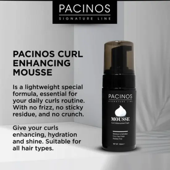 PACINOS Curl Enhancing Mousse - 3.4oz image {3}