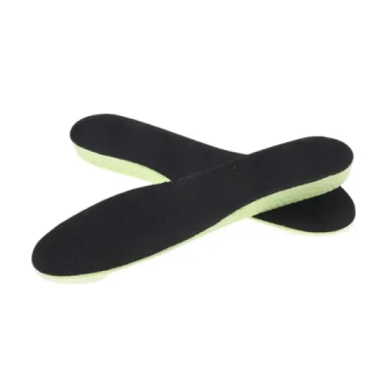 Unique Bargains Height Increase Shoe Inserts Green Black 1 Pair image {4}