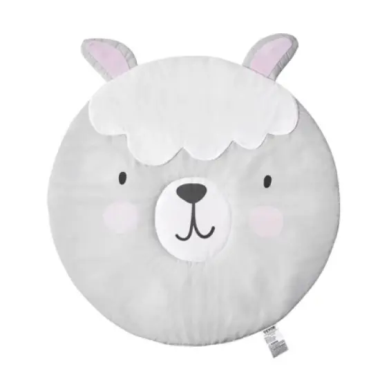 Baby Play Gym Mat Tummy Time Activity Mat with 5 Sensory Toys 39.1" x 32.7" image {6}