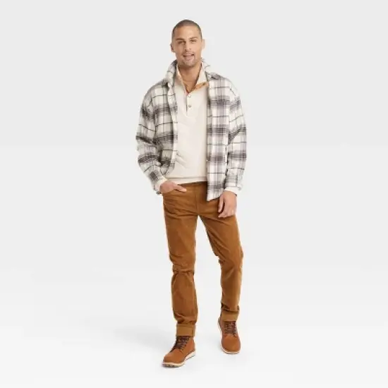 Men's Quilted Snap Pullover Sweatshirt - Goodfellow & Co&trade; image {2}