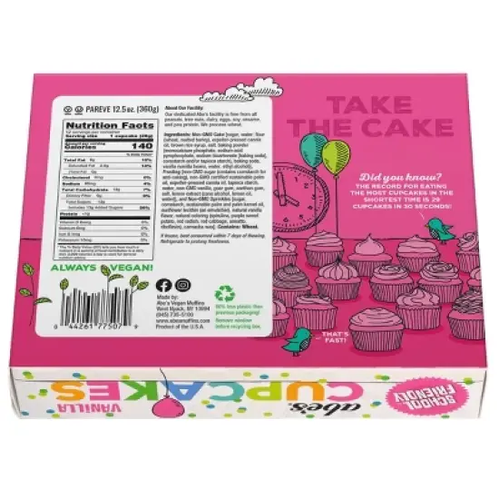 abe's Vanilla Mini Cupcakes - 12.5oz/12ct image {1}