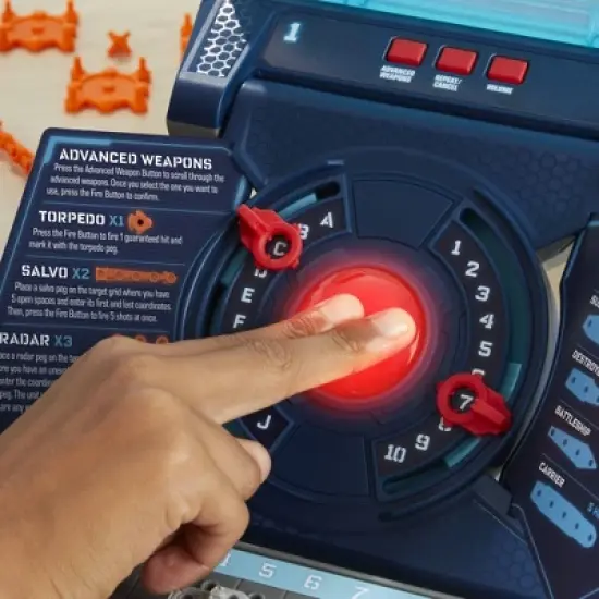 Battleship Reloaded Electronic Board Game image {7}