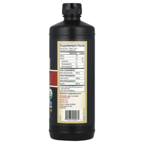 Barlean's Organic Fresh Flax Oil, 32 fl oz (946 ml) image {1}