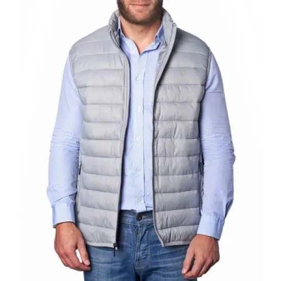Alpine Swiss Clark Mens Lightweight Down Alternative Vest Jacket image {2}