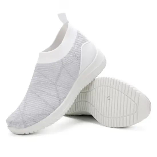 Mio Marino's Women's Casual Slip On Sneakers with Breathable Mesh image {5}
