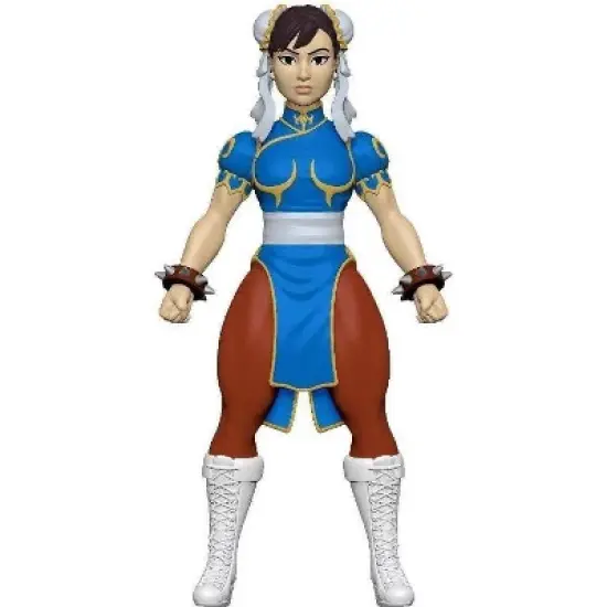 Funko Savage World Street Fighter Funko Vinyl Figure | Chun Li Blue Dress image {1}