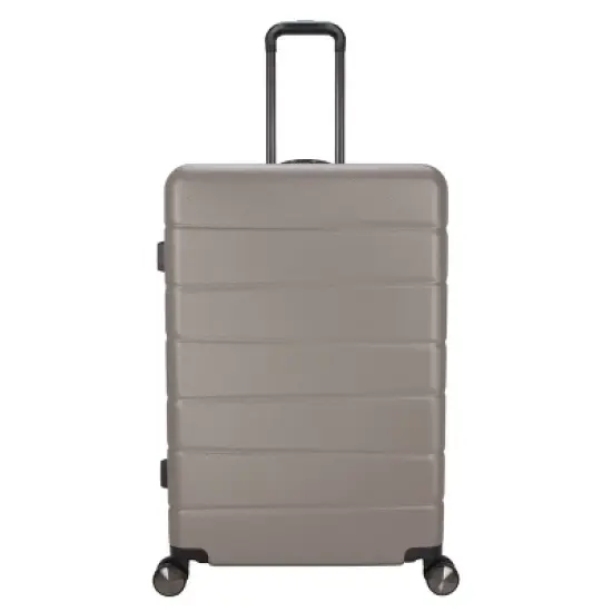 Skyline Hardside Large Checked Spinner Suitcase image {11}