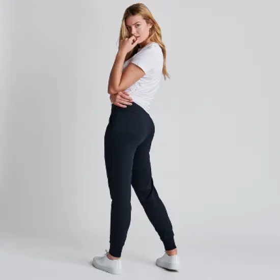 ASSETS by SPANX Women's Ponte Shaping Joggers - Black image {6}