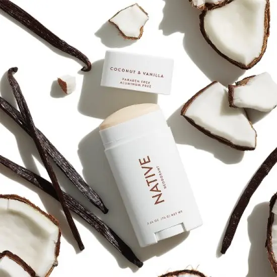 Native Coconut & Vanilla Natural Deodorant for Women - 2.65oz image {4}