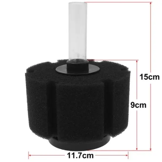 Unique Bargains Sponge Cylinder Shaped  Filter for Aquarium Fish Tank image {1}