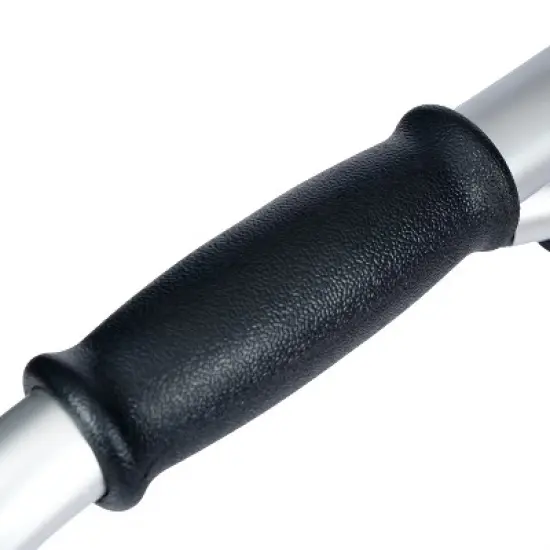 Flash Furniture Lightweight Adjustable Height Folding Walker w/ Dual Frame Types in Silver/Black image {7}