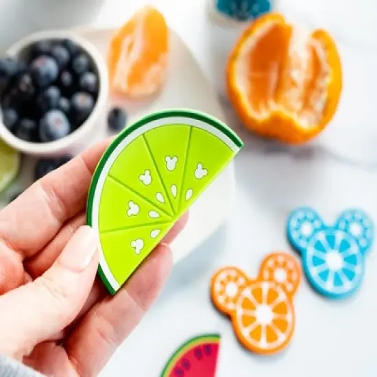 Seven20 Disney Mickey Mouse Fruit Magnets | Set of 4 image {5}