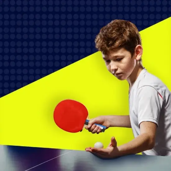 NIBIRU SPORT Professional Ping Pong Paddles and Balls - Complete Table Tennis Paddle Set w/ Storage Case image {2}