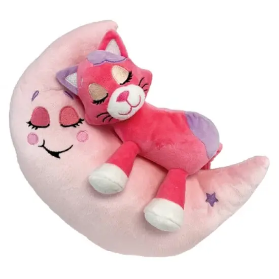 Happpy Nappers: Lullabrites Moon Pet - Pink Cat image {6}