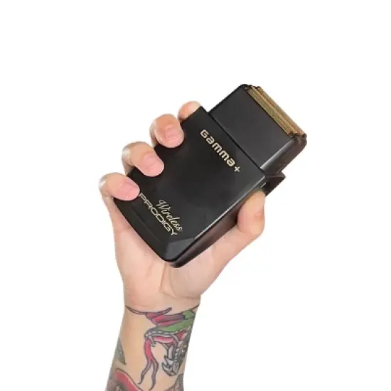 Prodigy Professional Corded or Cordless Men's Foil Shaver, Black image {5}