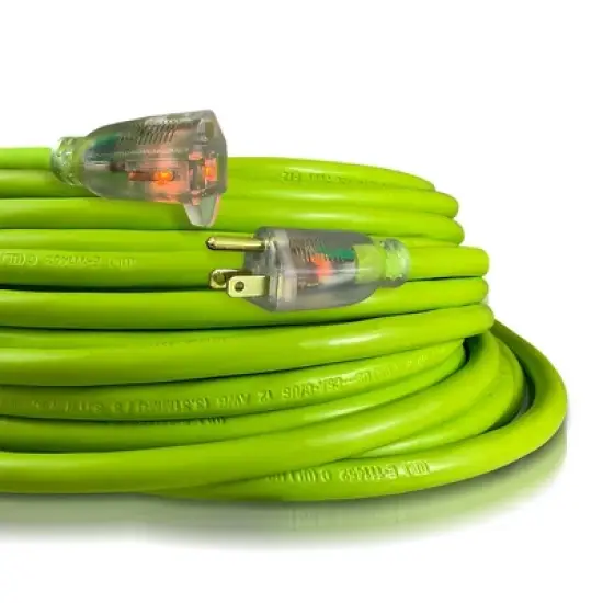 USW 12/3 Cold Weather Extension Cords with 2 Lighted Plugs image {5}