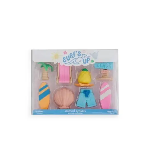 Daydream Society - Surf's Up Erasers - Pack of 8 Erasers image {2}