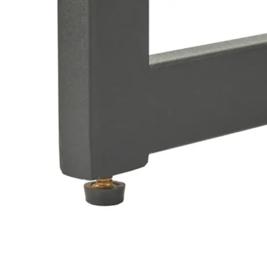 Vermillion Desk with Hutch Black/Gray - Buylateral image {3}