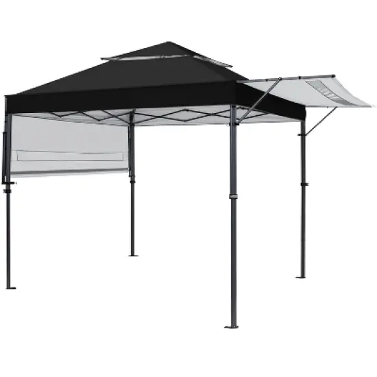 Yaheetech 10x17ft Pop-up Gazebo Canopy with Double Awnings image {10}