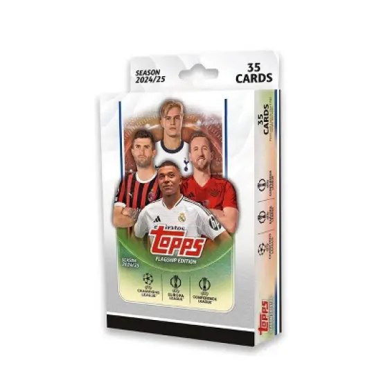 2024-25 Topps UEFA Flagship Edition Club Competitions Trading Card Hanger Box image {3}