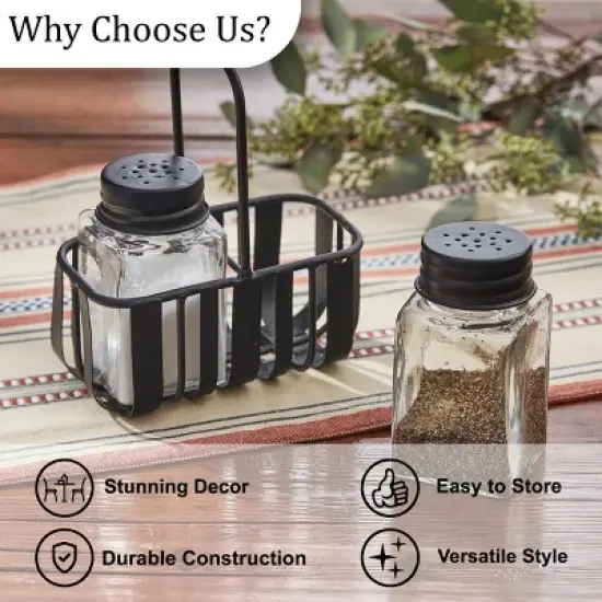 Park Designs Spencer Caddy With Salt And Pepper Set image {3}