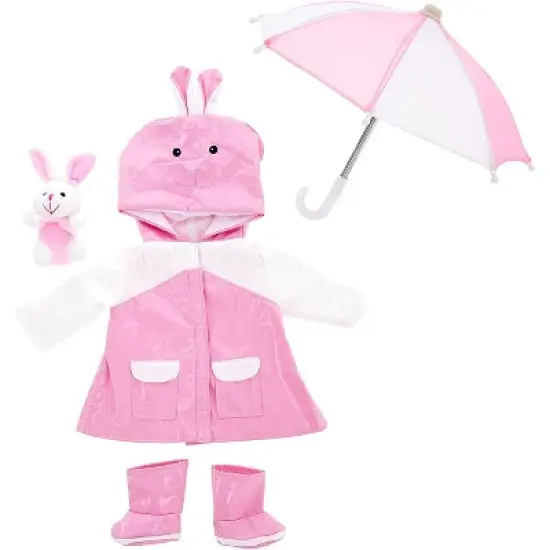 Dress Along Dolly Easter Bunny Rain Outfit for American Girl Doll image {1}