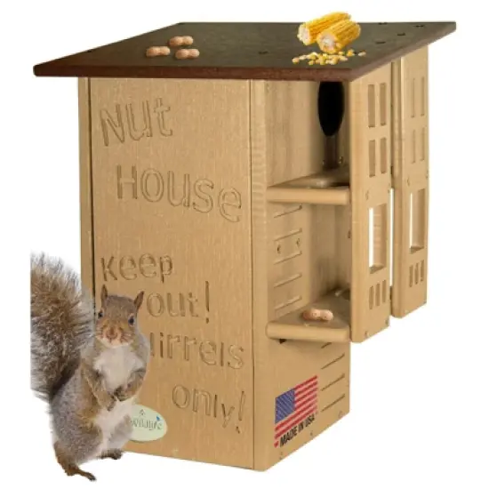 JCS Wildlife Ultimate Squirrel House Nesting Box image {10}