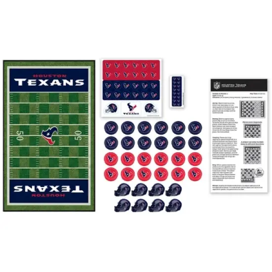 MasterPieces Officially licensed NFL Houston Texans Checkers Board Game for Families and Kids ages 6 and Up image {2}