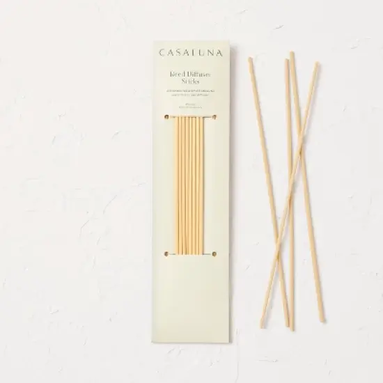 16ct Replacement Diffuser Reeds Tan - Casaluna&trade;: Unscented, PET Material, Therapy Device Accessory image {3}