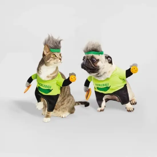 Halloween Frontal Pickleball Player Cat and Dog Costume - Hyde & EEK! Boutique&trade; image {5}