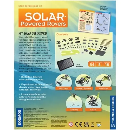Thames & Kosmos Solar-Powered Rovers image {1}