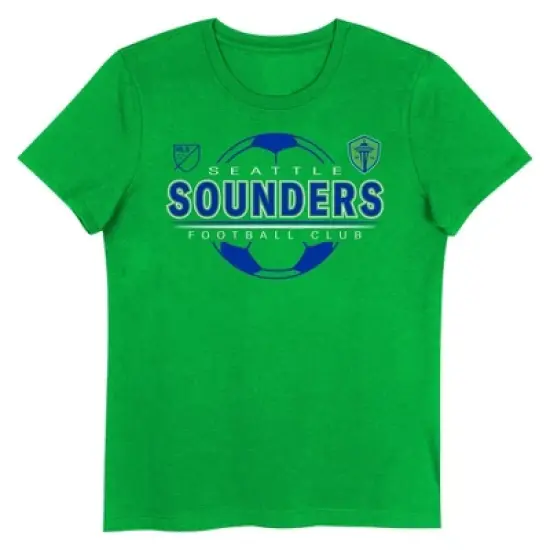 MLS Seattle Sounders Girls' Short Sleeve Crew Neck T-Shirt image {1}