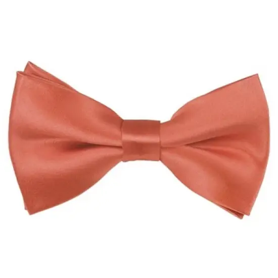 Men's Solid Color 2.5 W And 4.5 L Inch Pre-Tied adjustable Bow Ties image {8}
