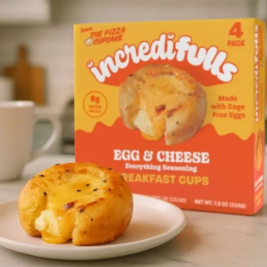 incredifulls Frozen Egg & Cheese Breakfast Cups - 7.9oz/4ct image {3}