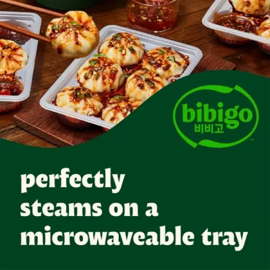 bibigo Frozen Chicken & Vegetable Steamed Dumplings - 6.6oz image {3}