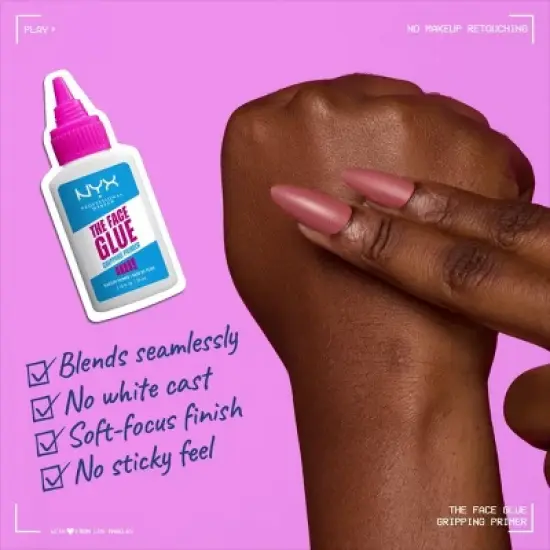 NYX Professional Makeup The Face Glue Face Primer - 1.18 fl oz image {3}