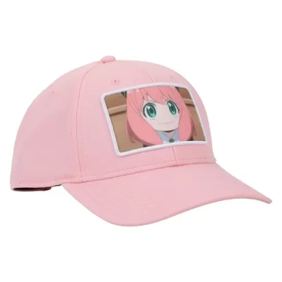 Spy x Family Anya Forger Millennial Pink Baseball Cap with Curved Bill image {3}