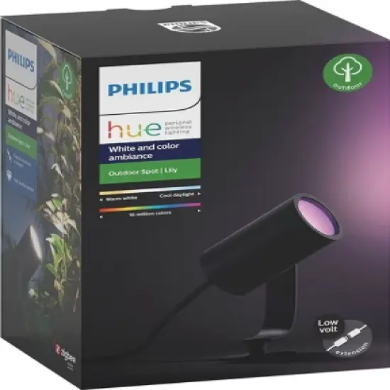 Philips Hue Lily White & Color Outdoor Smart Spot Light Extension image {1}