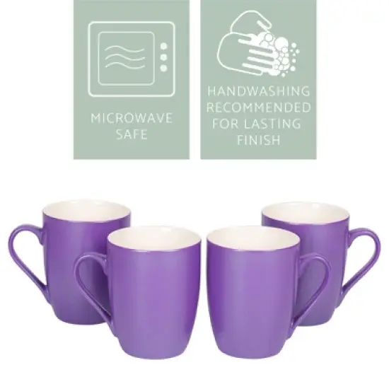 Elanze Designs 10 Ounce Ceramic Decorative Laser Engraved Giftable Novelty Tea Coffee Cup Mug Passion Purple Baby Elephant Heart image {2}