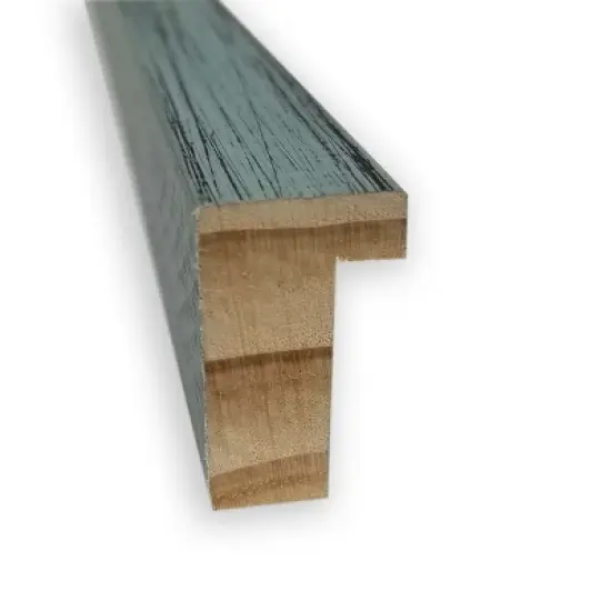 Amanti Art Dixie Blue Grey Rustic Narrow Framed Dry Erase Magnetic Board image {2}